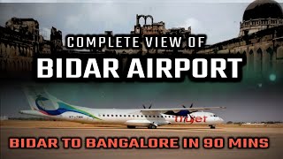 BIDAR AIRPORT OVERVIEW  SRBIRATV  VLOG [upl. by Bolt]