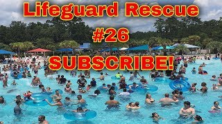 Wavepool Lifeguard Rescue 26  Spot the Drowning [upl. by Atinele]