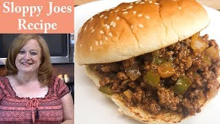 SLOPPY JOES RECIPE  SIMPLE EASY amp DELICIOUS [upl. by Harriet]