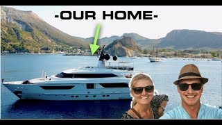 WE LIVE ON A LUXURY SUPER YACHT Captain’s Vlog 105 [upl. by Ferrell550]