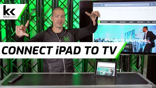 How To Connect iPad to TV [upl. by Odnomyar46]