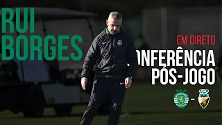 🔴 EM DIRETO  CONFERÊNCIA PÓSJOGO  Sporting  Farense [upl. by Navar]