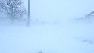 Incredible Blizzard Conditions [upl. by Suraved]