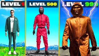 Level 1 SQUID GAME to Level 1000000000 in GTA 5 [upl. by Regazzi]