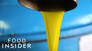 How Traditional Italian Olive Oil Is Made  Regional Eats [upl. by Icaj]