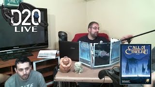 D20 Live Stream Call of Cthulhu the RPG [upl. by Shutz]