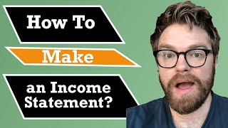 How to Prepare an Income Statement Step by Step [upl. by Dirraj]