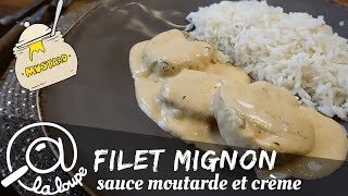 FILET MIGNON SAUCE MOUTARDE CREME 147 [upl. by Iain7]