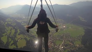 Hang gliding first solo flight [upl. by Flavian]