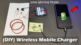 How to make Wireless Mobile Charger [upl. by Angelique]