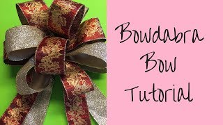 Bowdabra Easy Bows  Stacked Bow Tutorial [upl. by Brill320]