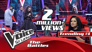 The Battles  Kasun LakinduPasindu V Janitha Nipun  Hey Ganaraya  The Voice Sri Lanka [upl. by Adnohsel221]