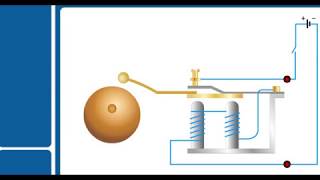 how an electric bell works  3D animation [upl. by Joash551]