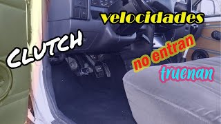 Porqué no entran las velocidades  ajuste de pedal del clutch [upl. by Courtnay]