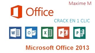 Crack microsoft office professional plus 2013 en 1 clic [upl. by Nimsaj606]