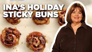 Ina Gartens Holiday Sticky Buns  Barefoot Contessa  Food Network [upl. by Cleary]