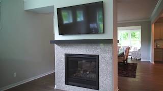 How to Mount a TV Above a Fireplace [upl. by Ahsiloc]