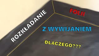 Rozkładanie folii pod styropian z wywijaniem na ściany [upl. by Maillliw]