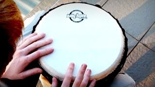 Hand Drum Tutorial Finger Roll Lesson [upl. by Helen]