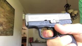 Kahr Arms CW380 Trigger Pull [upl. by Ayam]