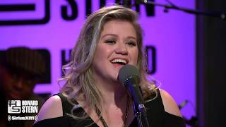 Kelly Clarkson Performs “Breakaway” on the Stern Show 2017 [upl. by Hibbert]