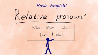 Relative Pronouns  Learn Basic English [upl. by Lou530]