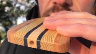 How to play wooden kazoo by Noisy Wood [upl. by Assylla]