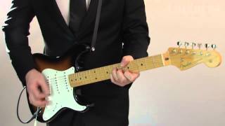 Fender American Vintage 56 59 amp 65 Stratocaster demo [upl. by Airrej]