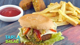 Veggie Burger by Tarla Dalal [upl. by Adele]