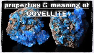 Covellite Meaning Benefits and Spiritual Properties [upl. by Seraphina]