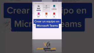 CREAR EQUIPOS en Microsoft TEAMS [upl. by Tobie]