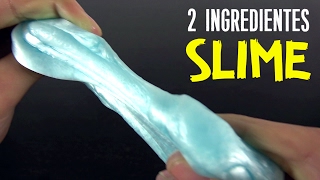 SLIME CON SOLO 2 INGREDIENTES [upl. by Orodisi]