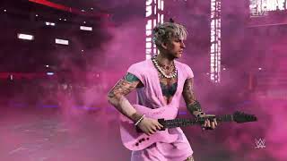 Machine Gun Kelly Entrance  WWE 2K22 [upl. by Ruhtracm]