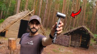 Testing the Alec Steele Auger in the Woods Bushcraft Project [upl. by Downing]