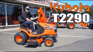 KUBOTA T2290 LAWN MOWER [upl. by Seitz]