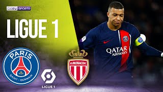 PSG vs Monaco  LIGUE 1 HIGHLIGHTS  11242023  beIN SPORTS USA [upl. by Newsom]