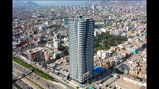 Así se ve Lima desde edificio de vivienda más alto del país [upl. by Pavkovic]