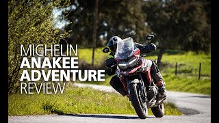 Michelin Anakee Adventure tyre analysis amp review [upl. by Ayaet]