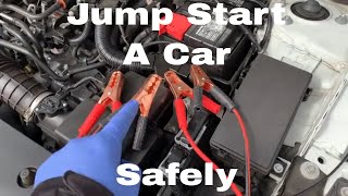 How to Properly Jump Start A Car With Booster Cables [upl. by Yoj100]