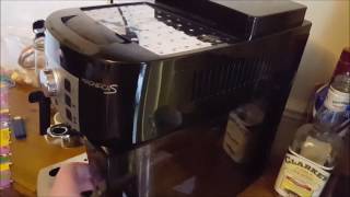 Delonghi Magnifica Coffee Maker  how to use and quick overview [upl. by Leno1]