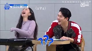 Produce X 101 MONSTA X Jooheon Trainer CUT ENG SUB EP 4 😂😂 [upl. by Ardnic85]