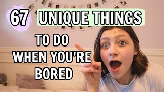 67 Actual FUN Things To Do When Youre Bored  Bethany [upl. by Elah]