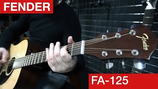 Fender FA125 sound test  CD60 is that you ​ [upl. by Supen]