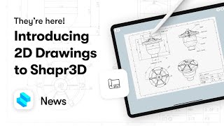 Introducing 2D Drawings in Shapr3D [upl. by Hsirrap]