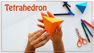 How to Make a Tetrahedron [upl. by Ahsha]