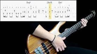 Patrice Rushen  Forget Me Nots Bass Cover Play Along Tabs In Video [upl. by Goulette]