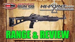 HiPoint 1095ts 10mm Carbine Review amp Range Shoot [upl. by Stilla906]