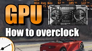 How to overclock your GPU [upl. by Dorsey]