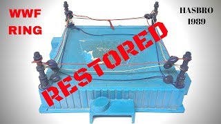 Hasbro WWF Ring RESTORED 1989 [upl. by Barimah]