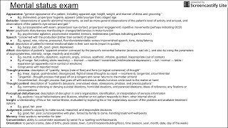 Mental status exam [upl. by Ovid]